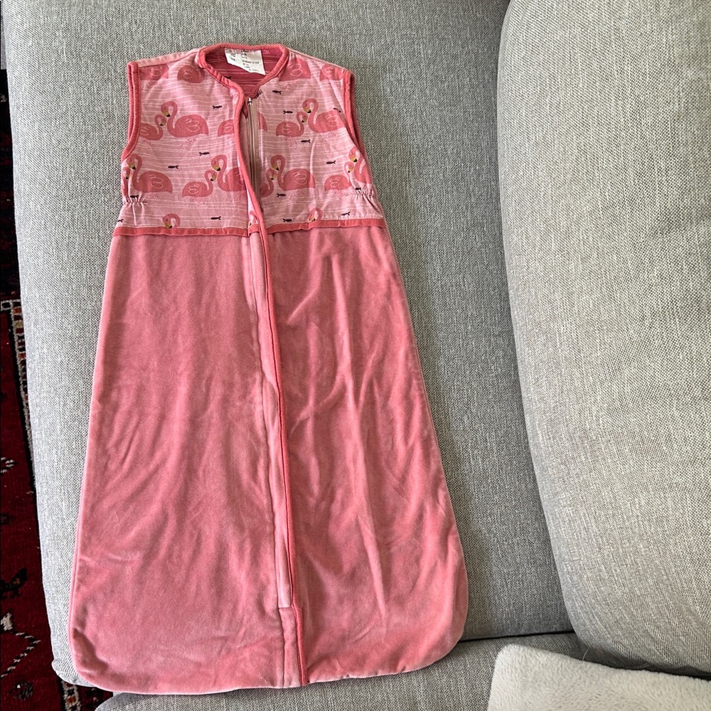 Pink Flamingo Baby Sleep Sack 6-12mo 1tog